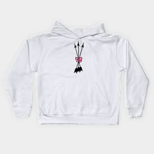 Bows & Arrows (3) Kids Hoodie